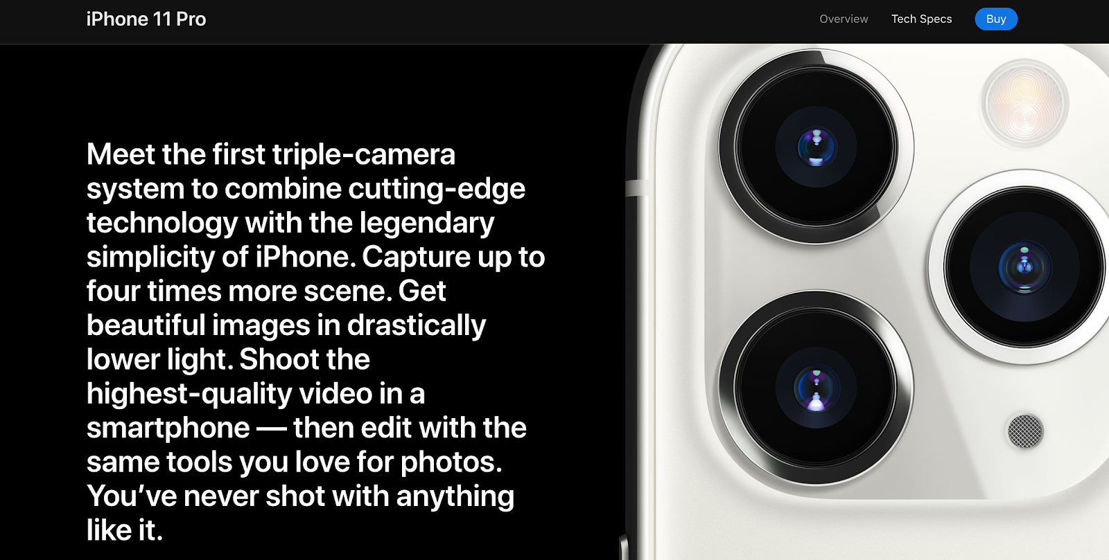 Фотокамеры iphone 11 Pro